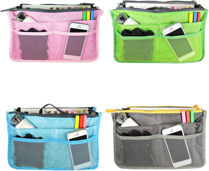 ® Unisex Bag Insert Organizer, Travel Bag Organizer - Grey