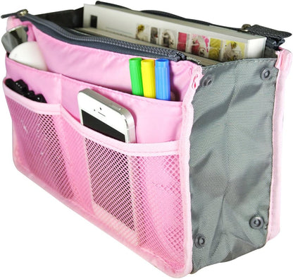 ® Unisex Bag Insert Organizer, Travel Bag Organizer - Grey