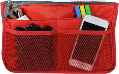 ® Unisex Bag Insert Organizer, Travel Bag Organizer - Grey