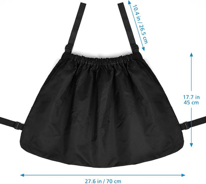Stroller Organizer, Universal Stroller Bag for Uppababy, Baby Jogger, Britax Strollers, Adjustable Large Storage Accessories Caddy for Stroller and Crib