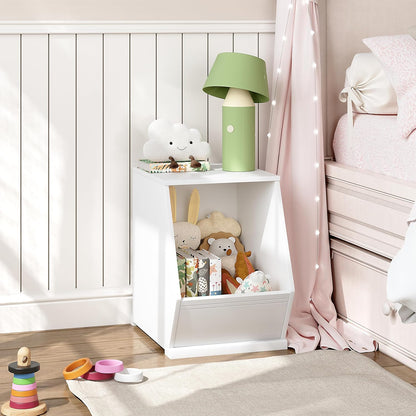 Kids Toy Storage Organizer, Stackable Bins, Cubby Toy Shelf
