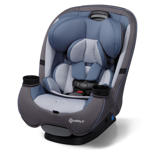 Grow and Go All-in-One Convertible Car Seat, Rear Facing, 5-40 lbs, Forward Facing (30–65 lbs), High Back Booster Seat 40-100 pounds, Alaskan Blue