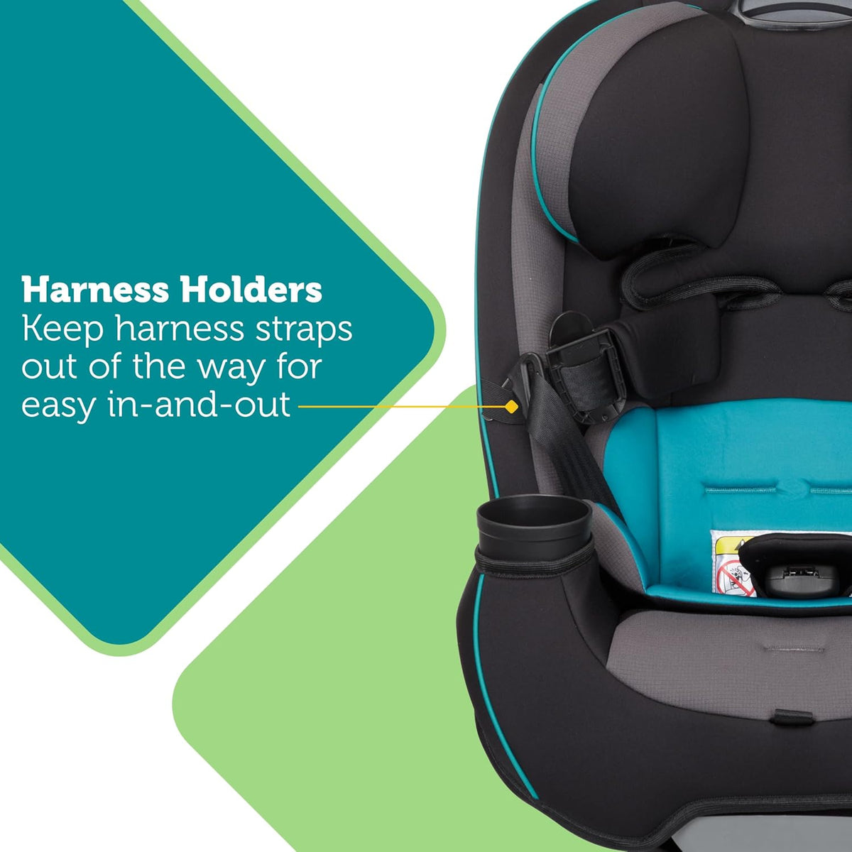 Grow and Go All-in-One Convertible Car Seat, Rear Facing, 5-40 lbs, Forward Facing (30–65 lbs), High Back Booster Seat 40-100 pounds, Alaskan Blue
