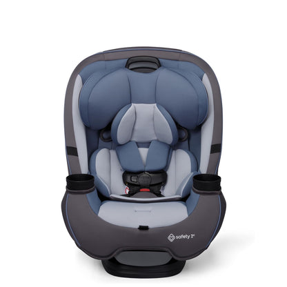 Grow and Go All-in-One Convertible Car Seat, Rear Facing, 5-40 lbs, Forward Facing (30–65 lbs), High Back Booster Seat 40-100 pounds, Alaskan Blue