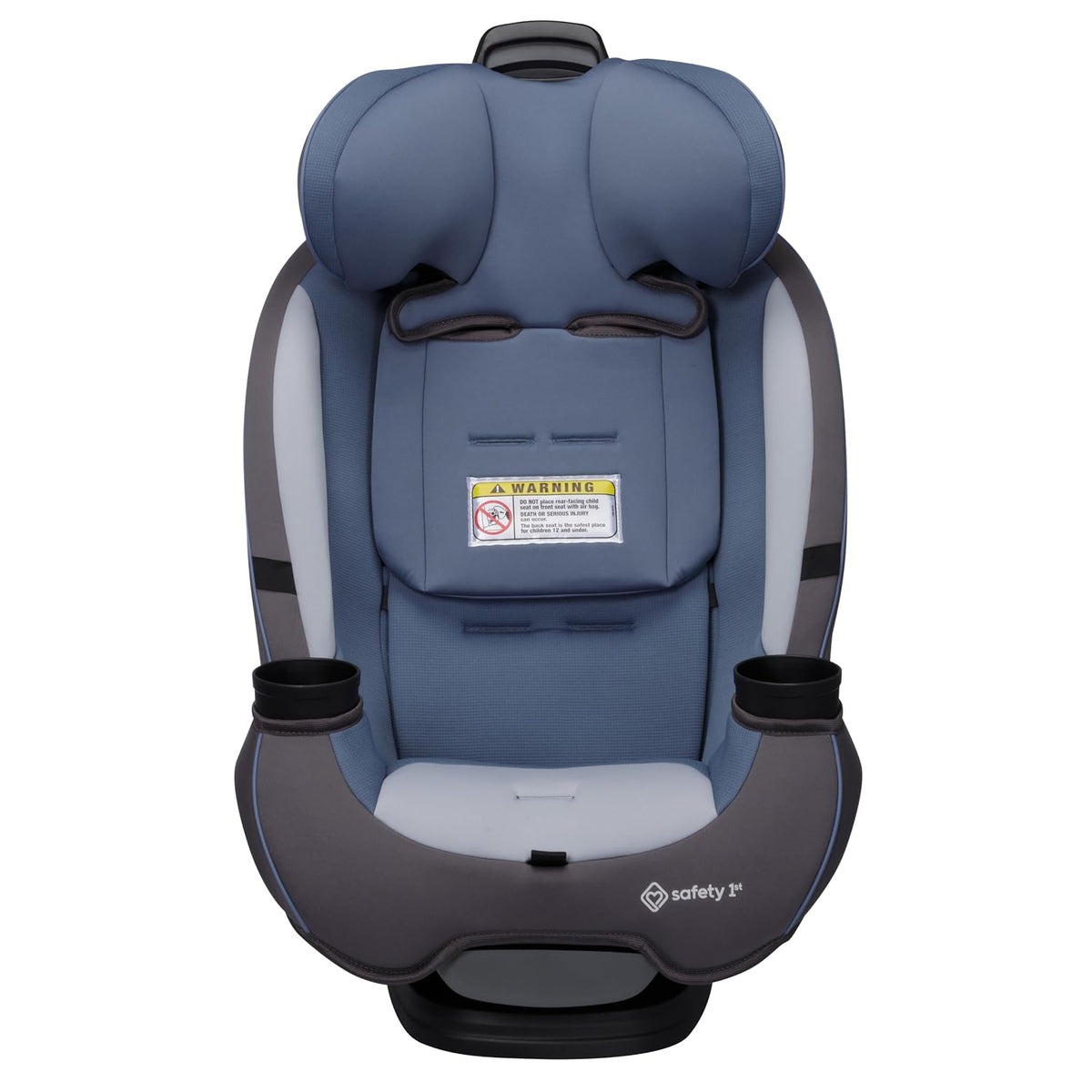 Grow and Go All-in-One Convertible Car Seat, Rear Facing, 5-40 lbs, Forward Facing (30–65 lbs), High Back Booster Seat 40-100 pounds, Alaskan Blue