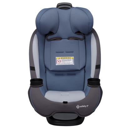 Grow and Go All-in-One Convertible Car Seat, Rear Facing, 5-40 lbs, Forward Facing (30–65 lbs), High Back Booster Seat 40-100 pounds, Alaskan Blue