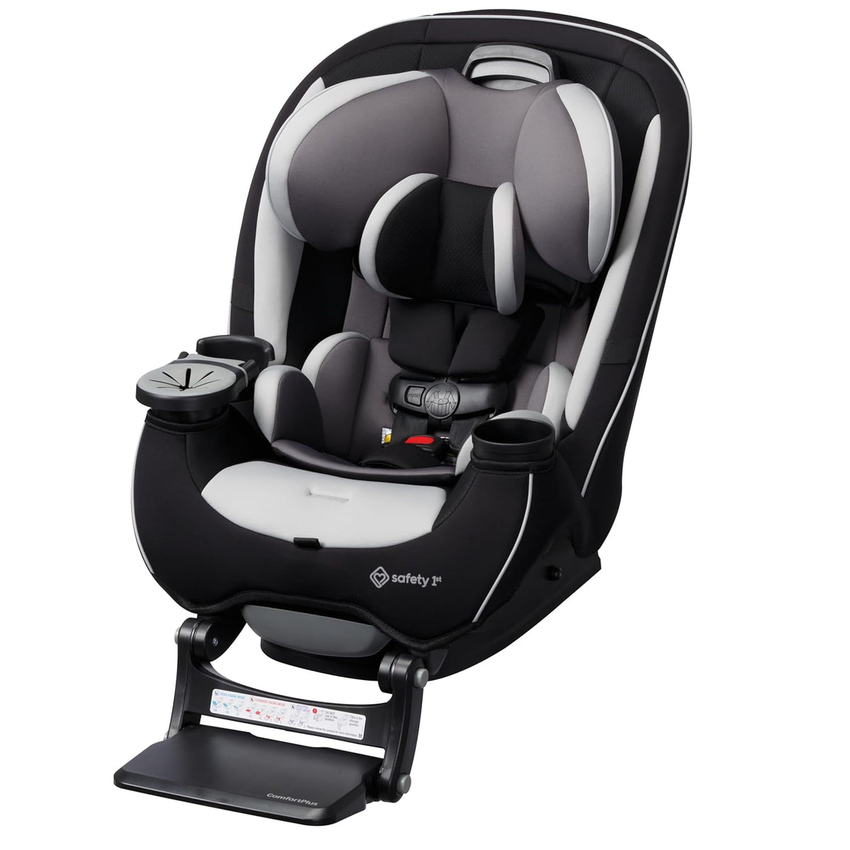 Grow and Go All-in-One Convertible Car Seat, Rear Facing, 5-40 lbs, Forward Facing (30–65 lbs), High Back Booster Seat 40-100 pounds, Alaskan Blue