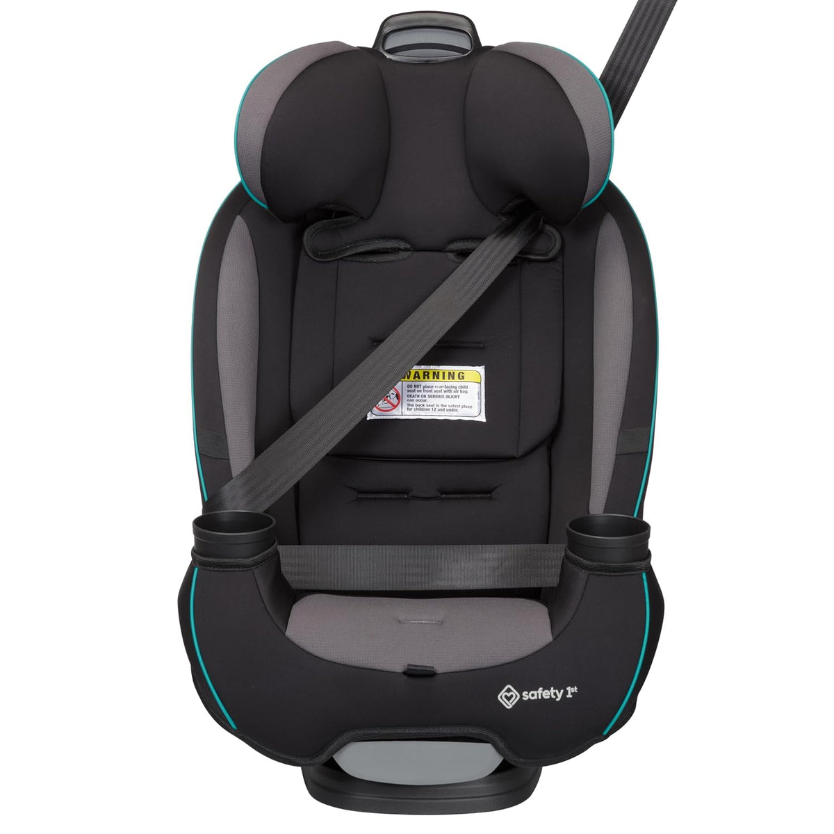 Grow and Go All-in-One Convertible Car Seat, Rear Facing, 5-40 lbs, Forward Facing (30–65 lbs), High Back Booster Seat 40-100 pounds, Alaskan Blue