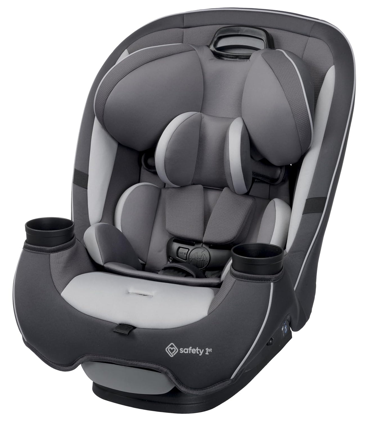 Grow and Go All-in-One Convertible Car Seat, Rear Facing, 5-40 lbs, Forward Facing (30–65 lbs), High Back Booster Seat 40-100 pounds, Alaskan Blue