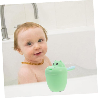 ERINGOGO Large Baby Bath Rinse Cup for Boys and Girls Shampoo Rinser Comfortable to Hold Handle for Bath Time and Hair Washing