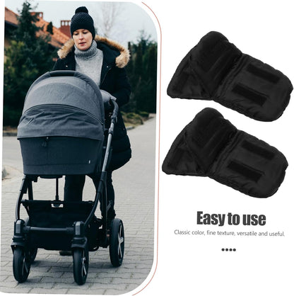 Winter Stroller Hand Detachable Windproof Gloves for Cold Weather Comfortable Material for Stroller Use Fit for Parents