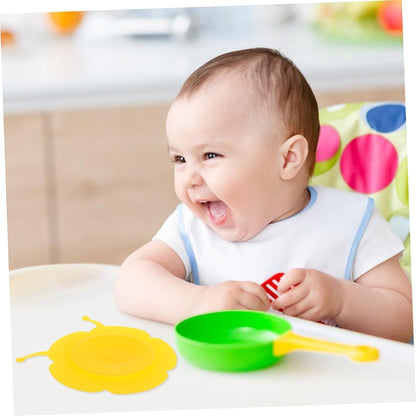 Silicone Anti Slip Bowl Mat with Strong Suction for Baby