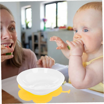 Silicone Anti Slip Bowl Mat with Strong Suction for Baby