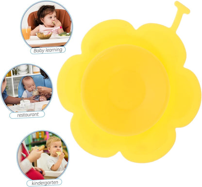 Silicone Anti Slip Bowl Mat with Strong Suction for Baby