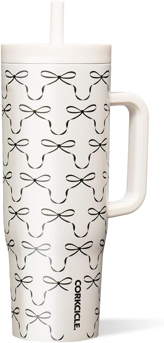Cruiser Insulated Tumbler - Keeps Drinks Cold 20 Hours - Triple-Insulated Stainless Steel - Spill-Proof Lid - Summer Drinkware Gift - Keeps Drinks Ice Cold - 40 oz - Gloss Powder Blue