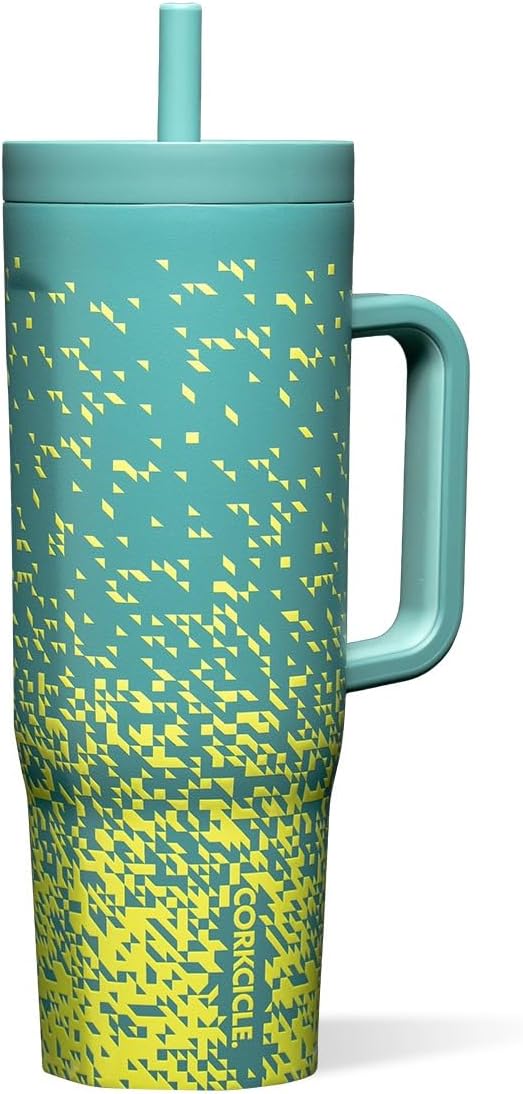 Cruiser Insulated Tumbler - Keeps Drinks Cold 20 Hours - Triple-Insulated Stainless Steel - Spill-Proof Lid - Summer Drinkware Gift - Keeps Drinks Ice Cold - 40 oz - Gloss Powder Blue