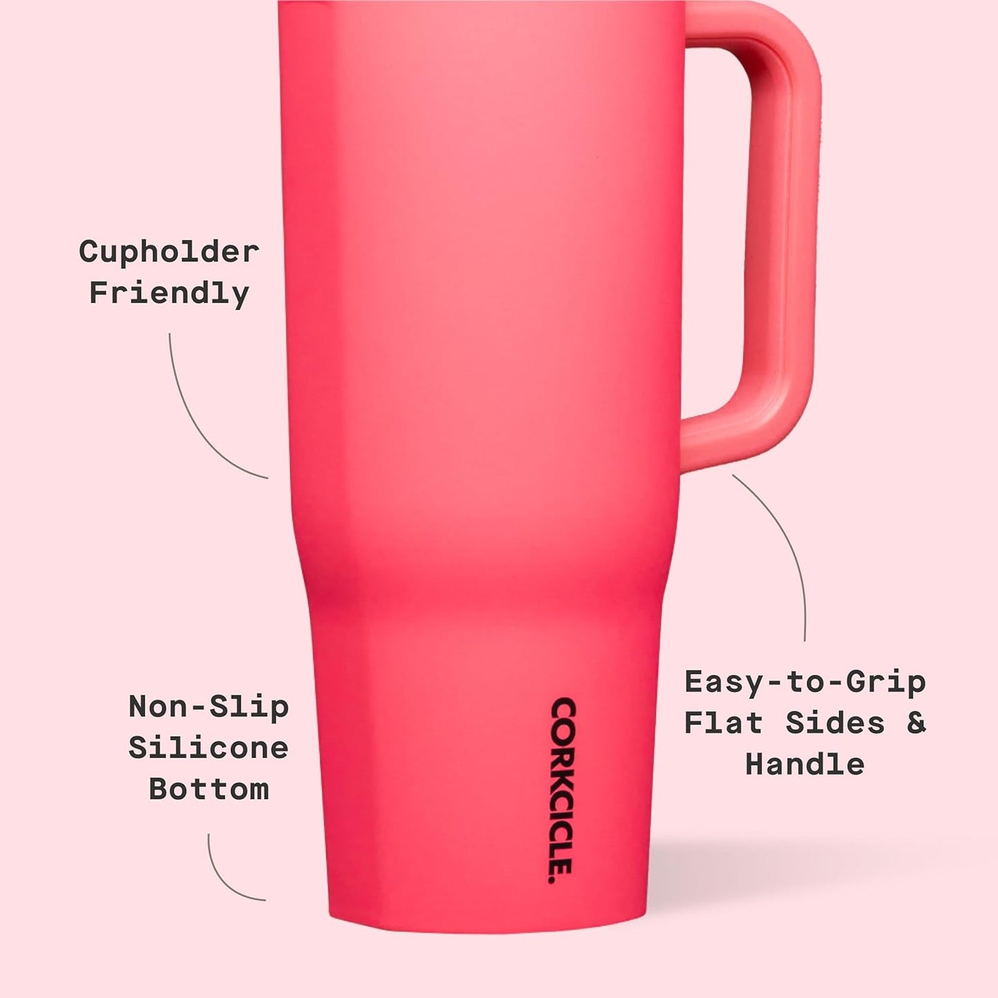 Cruiser Insulated Tumbler - Keeps Drinks Cold 20 Hours - Triple-Insulated Stainless Steel - Spill-Proof Lid - Summer Drinkware Gift - Keeps Drinks Ice Cold - 40 oz - Gloss Powder Blue