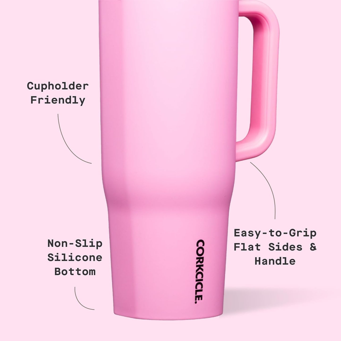 Cruiser Insulated Tumbler - Keeps Drinks Cold 20 Hours - Triple-Insulated Stainless Steel - Spill-Proof Lid - Summer Drinkware Gift - Keeps Drinks Ice Cold - 40 oz - Gloss Powder Blue