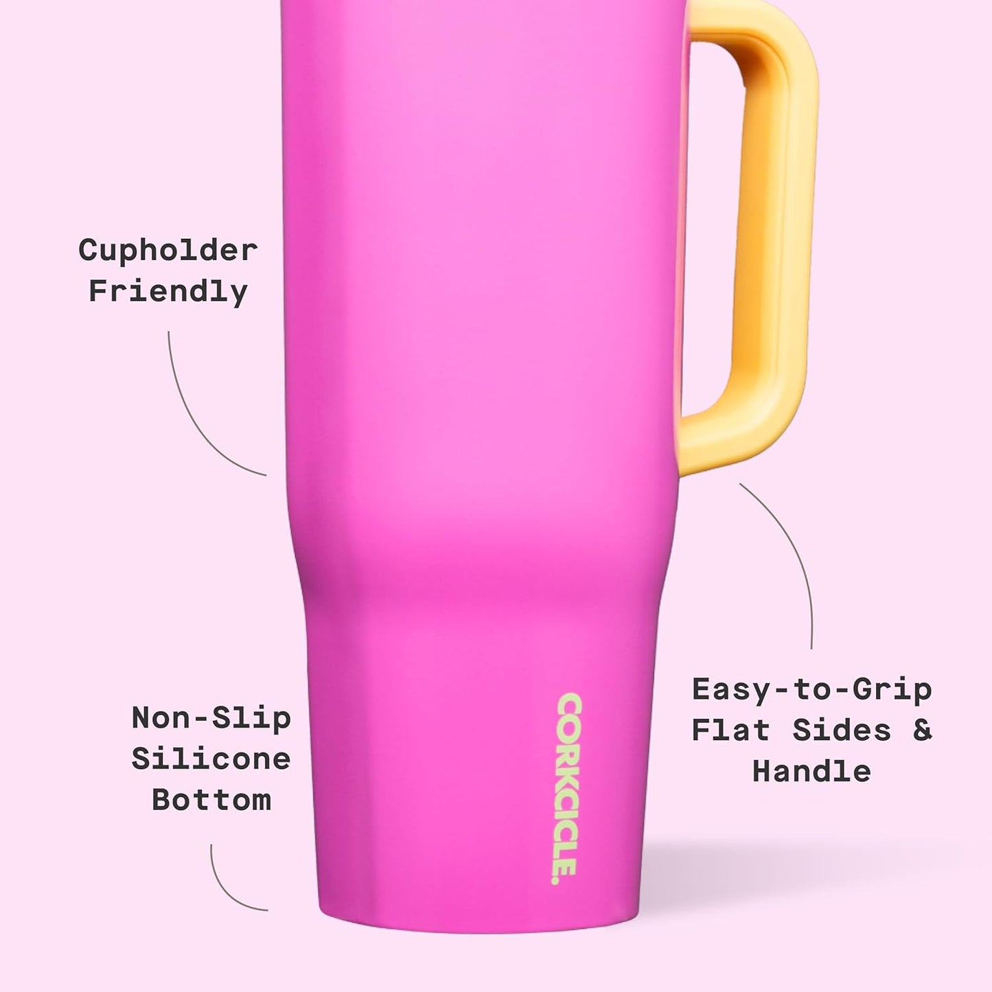 Cruiser Insulated Tumbler - Keeps Drinks Cold 20 Hours - Triple-Insulated Stainless Steel - Spill-Proof Lid - Summer Drinkware Gift - Keeps Drinks Ice Cold - 40 oz - Gloss Powder Blue