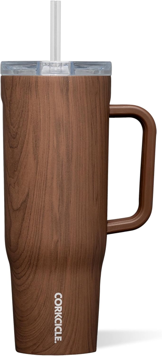 Cruiser Insulated Tumbler - Keeps Drinks Cold 20 Hours - Triple-Insulated Stainless Steel - Spill-Proof Lid - Summer Drinkware Gift - Keeps Drinks Ice Cold - 40 oz - Gloss Powder Blue