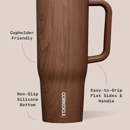 Cruiser Insulated Tumbler - Keeps Drinks Cold 20 Hours - Triple-Insulated Stainless Steel - Spill-Proof Lid - Summer Drinkware Gift - Keeps Drinks Ice Cold - 40 oz - Gloss Powder Blue