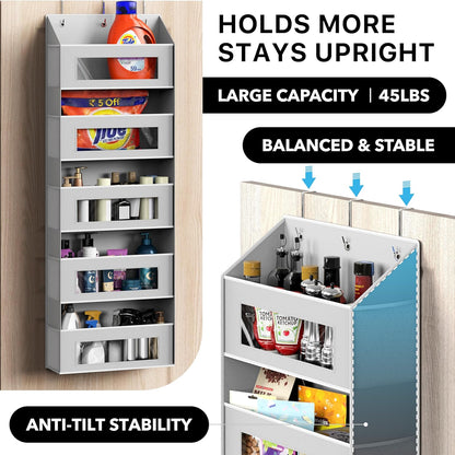 Extra Large Heavy Duty 10 Pockets Over the Door Organizer