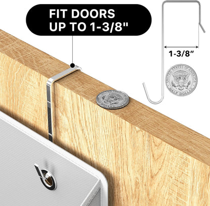 Extra Large Heavy Duty 10 Pockets Over the Door Organizer