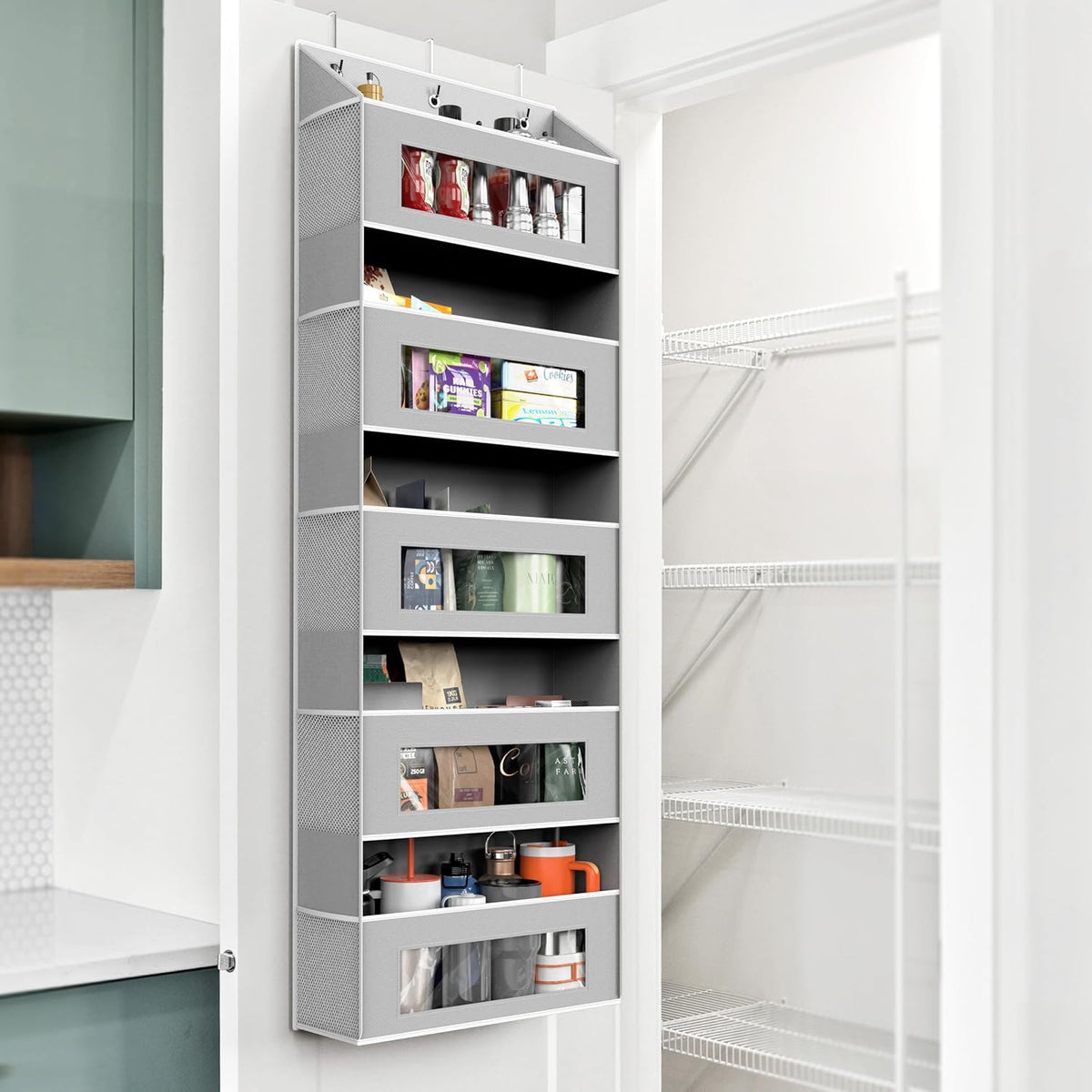 Extra Large Heavy Duty 10 Pockets Over the Door Organizer