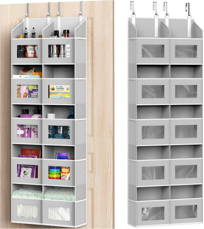 Extra Large Heavy Duty 10 Pockets Over the Door Organizer
