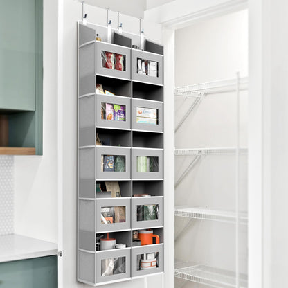 Extra Large Heavy Duty 10 Pockets Over the Door Organizer