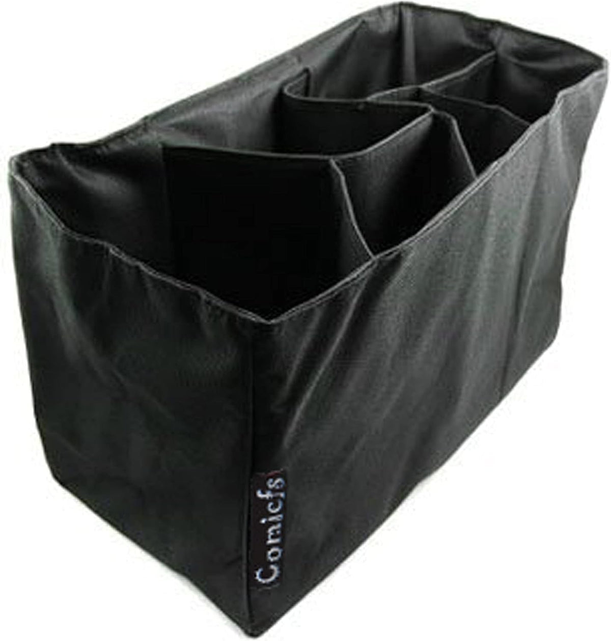 Baby Diaper Bag Insert Organizer (Dimensions: 12 X 6.4 X 8 Inch, Black)