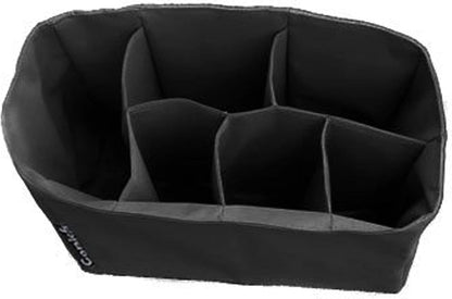Baby Diaper Bag Insert Organizer (Dimensions: 12 X 6.4 X 8 Inch, Black)