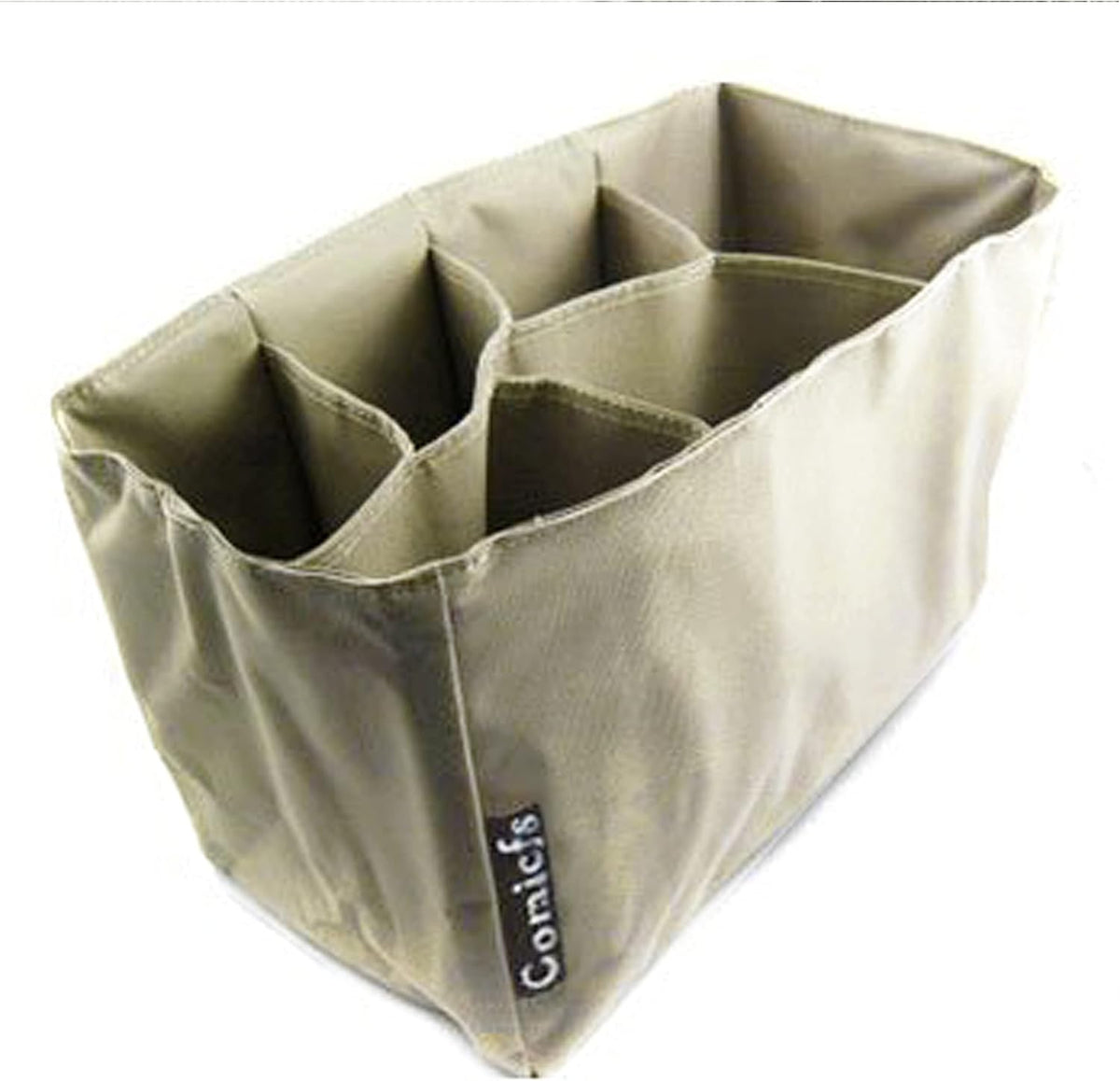 Baby Diaper Bag Insert Organizer (Dimensions: 12 X 6.4 X 8 Inch, Black)