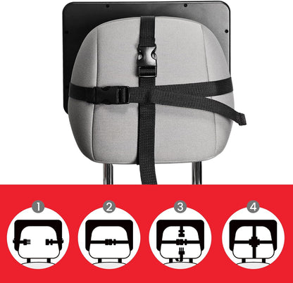 LED Baby Car Mirror with Light & Remote Control