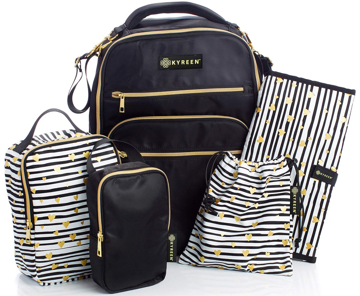 Diaper Bag Travel Backpack for Women: Large Water Repellent Bags for Mom and Baby