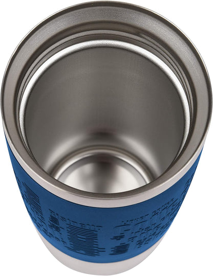 N20210 Travel Mug Classic Insulated Tumbler 0.36 L Stainless Steel with Comfort Screw Closure 4 Hours Hot 8 Hours Cold 100% Leakproof Dishwasher Safe 360° Opening Colour