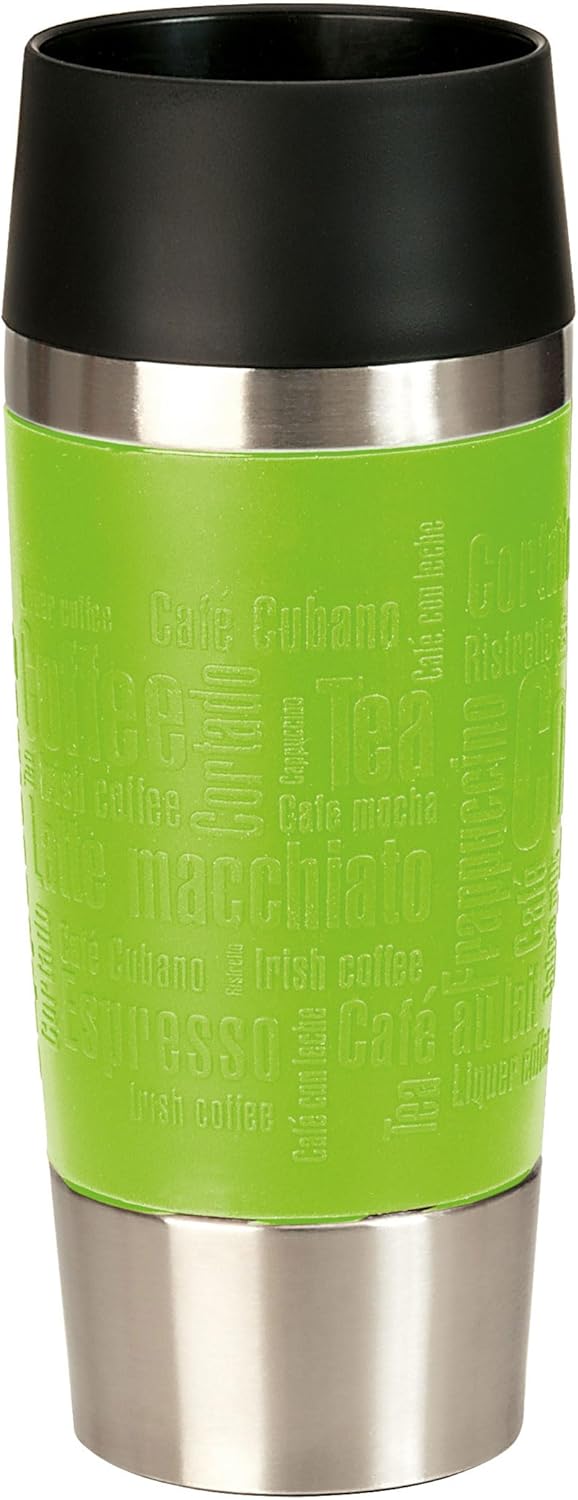 N20210 Travel Mug Classic Insulated Tumbler 0.36 L Stainless Steel with Comfort Screw Closure 4 Hours Hot 8 Hours Cold 100% Leakproof Dishwasher Safe 360° Opening Colour