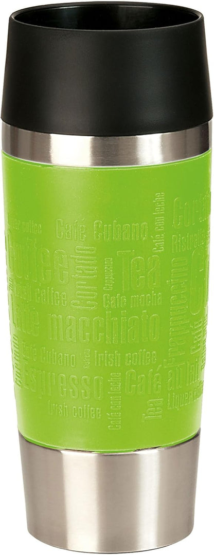 N20210 Travel Mug Classic Insulated Tumbler 0.36 L Stainless Steel with Comfort Screw Closure 4 Hours Hot 8 Hours Cold 100% Leakproof Dishwasher Safe 360° Opening Colour