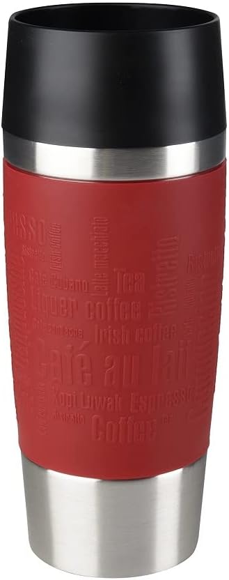 N20210 Travel Mug Classic Insulated Tumbler 0.36 L Stainless Steel with Comfort Screw Closure 4 Hours Hot 8 Hours Cold 100% Leakproof Dishwasher Safe 360° Opening Colour