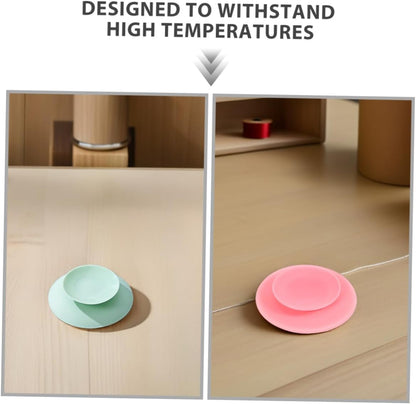 Nonslip Silicone Bowl Holder 8pcs Double Sided Suction Pads