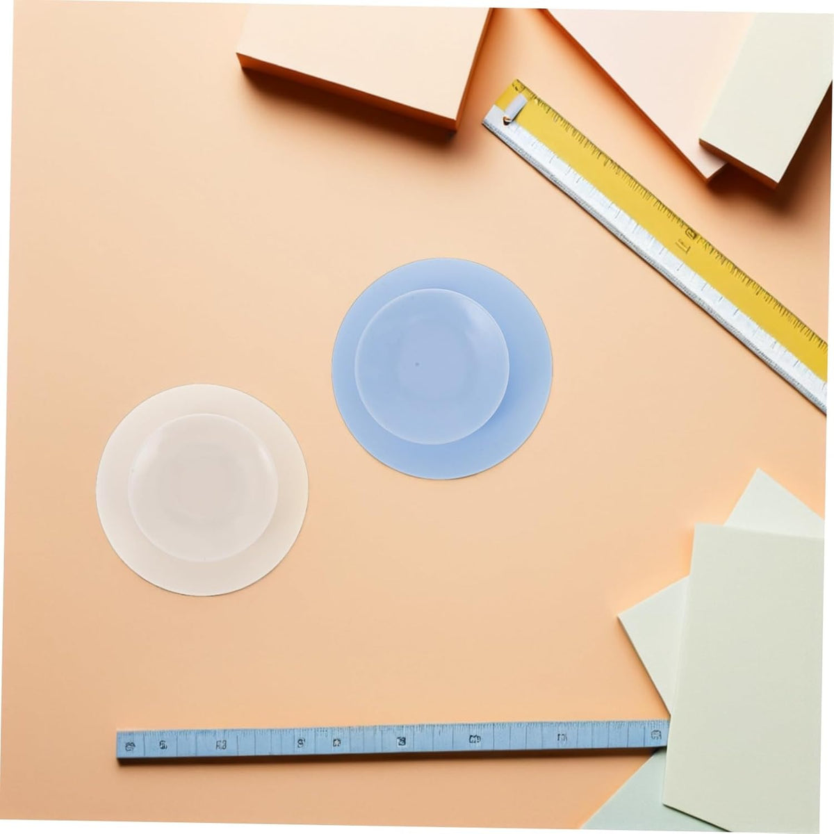 Nonslip Silicone Bowl Holder 8pcs Double Sided Suction Pads