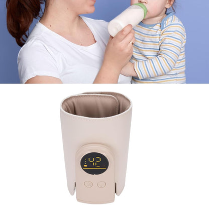 Portable Bottle Warmer Rechargeable Fast Heating 6 Gears 38C to 50C Auto Off Even Heat for Travel Outdoor