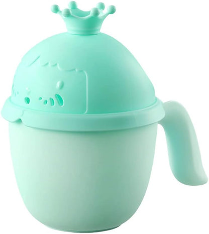 Baby Rinse Cup, Cute Whale Baby Bath Rinser Baby Rinser Pail Shampoo Rinser, Newborn Bath Shower Wash Hair Cup for Rotecting Infant Eyes