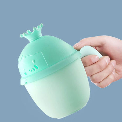 Baby Rinse Cup, Cute Whale Baby Bath Rinser Baby Rinser Pail Shampoo Rinser, Newborn Bath Shower Wash Hair Cup for Rotecting Infant Eyes