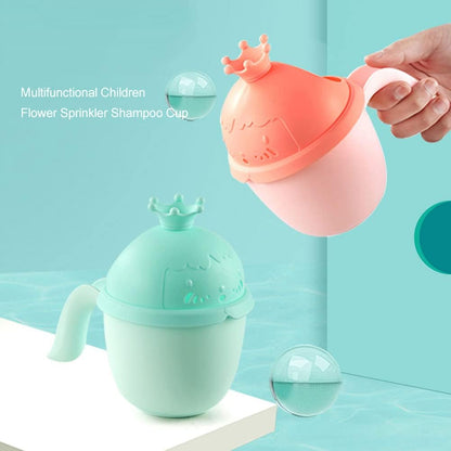 Baby Rinse Cup, Cute Whale Baby Bath Rinser Baby Rinser Pail Shampoo Rinser, Newborn Bath Shower Wash Hair Cup for Rotecting Infant Eyes