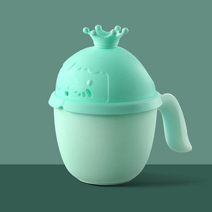 Baby Rinse Cup, Cute Whale Baby Bath Rinser Baby Rinser Pail Shampoo Rinser, Newborn Bath Shower Wash Hair Cup for Rotecting Infant Eyes