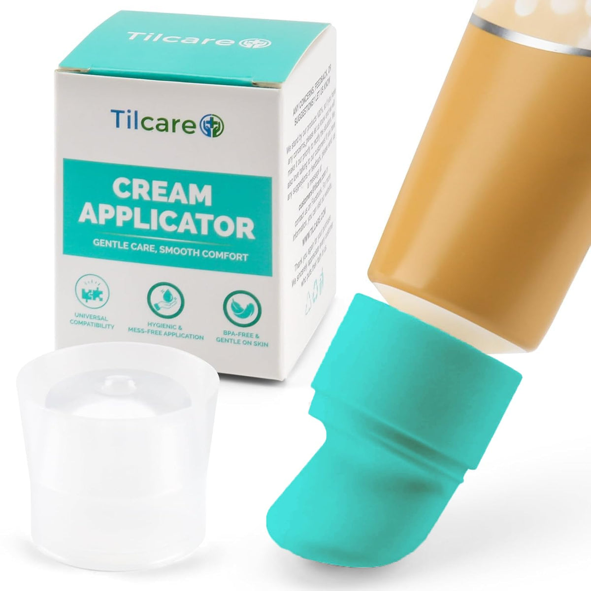 Diaper Cream Applicator – Universal Diaper Cream Spatula Applicator for All Tubes, BPA-Free Baby Butt Spatula & Baby Diaper Spatula, Upgraded Butt Paste Spatula, Diaper Rash Cream Applicator