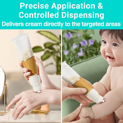 Diaper Cream Applicator – Universal Diaper Cream Spatula Applicator for All Tubes, BPA-Free Baby Butt Spatula & Baby Diaper Spatula, Upgraded Butt Paste Spatula, Diaper Rash Cream Applicator