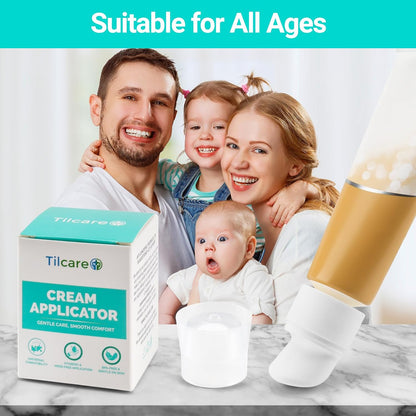 Diaper Cream Applicator – Universal Diaper Cream Spatula Applicator for All Tubes, BPA-Free Baby Butt Spatula & Baby Diaper Spatula, Upgraded Butt Paste Spatula, Diaper Rash Cream Applicator