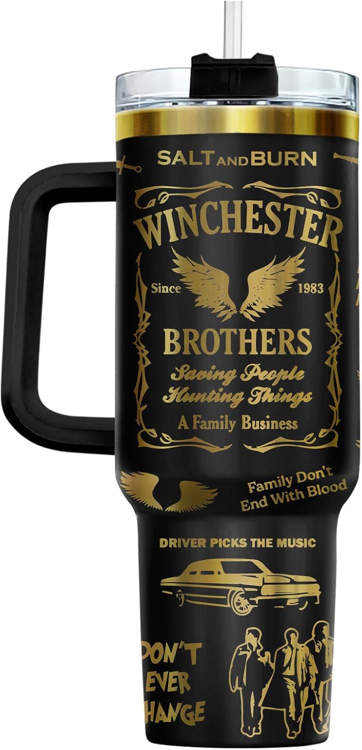 Fantasy Cat Dinosaur 40 oz Tumbler with Handle, Cat Lover Gift | Feline Lover Gift, Feline Kitty Whiskers Paw Meow Fur Baby Enchanted Magical Mythical Quest Tumbler
